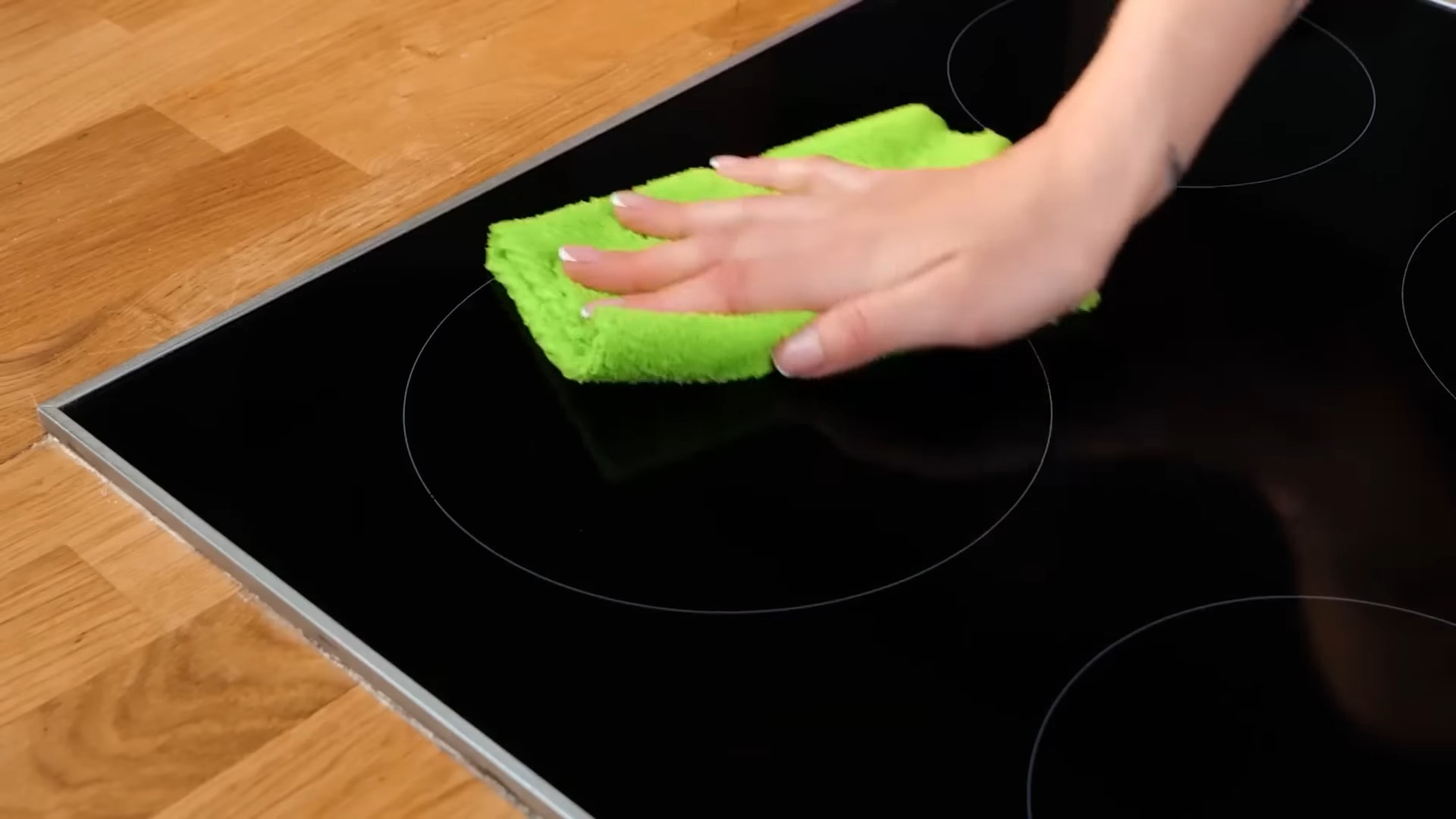 Zwiebel Herdplatten reinigen