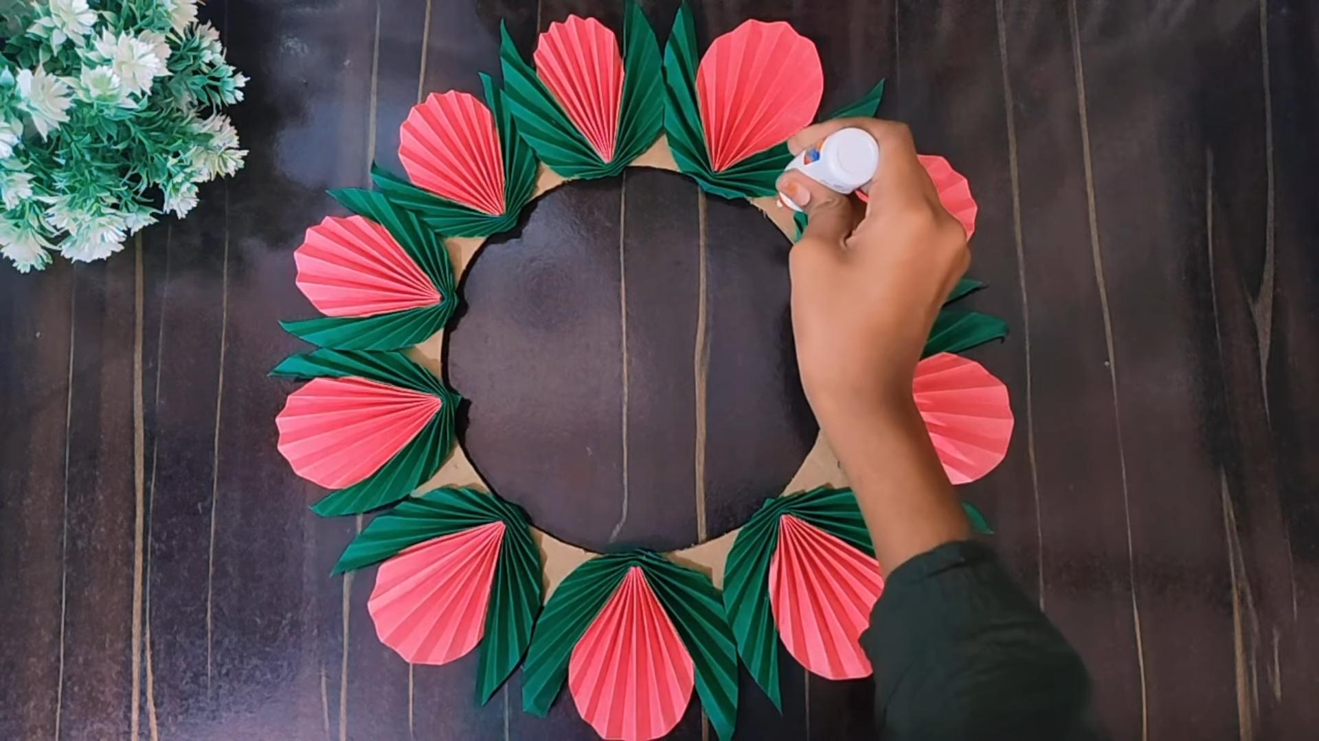 DIY Wanddeko Papier