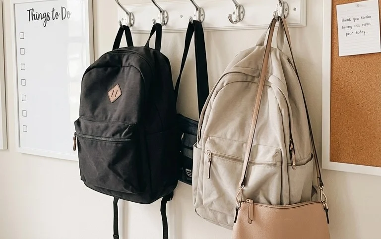 14+ Clever Ideas for Backpack Storage and Organization
