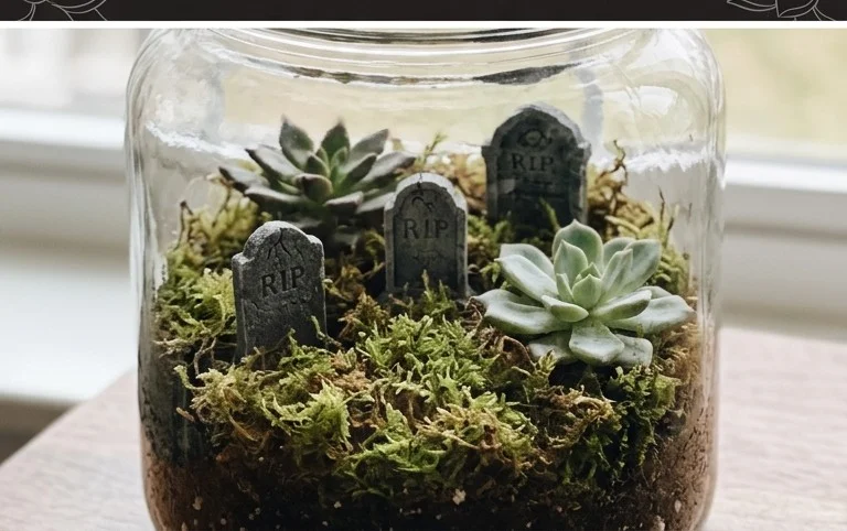 People Are Making Cemeterriums And They Are That Little Piece Of Spooky That Halloween Needs